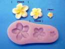 Petite Frangipanis Silicone Mould